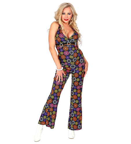 Widmann SRL Bloemenprint jumpsuit jaren 70