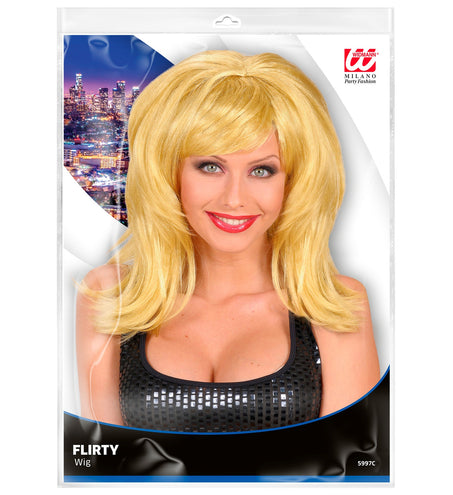 Widmann SRL Blond pruik Flirty
