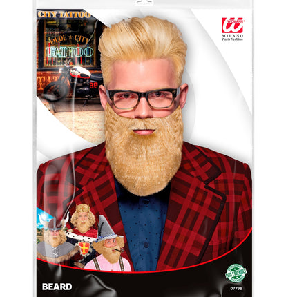 Widmann SRL Blonde baard Kapitein iglo