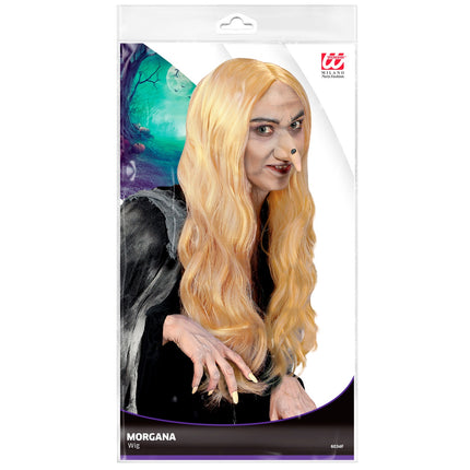 Widmann SRL Blonde heksen pruik Morgana