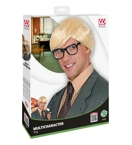 Widmann SRL Blonde karakter pruik heren