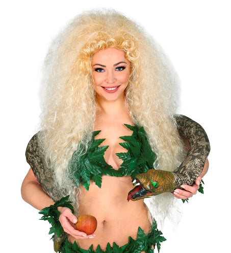 Widmann SRL Blonde krullen pruik disco