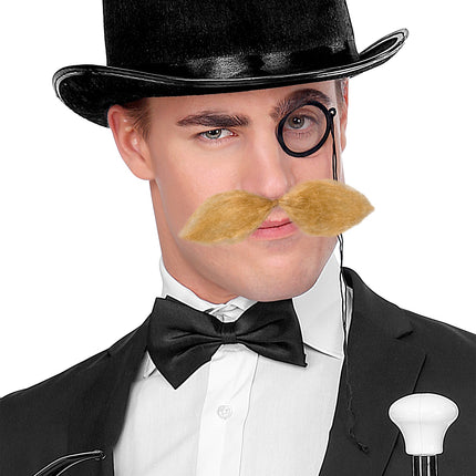 Widmann SRL Blonde snor groot