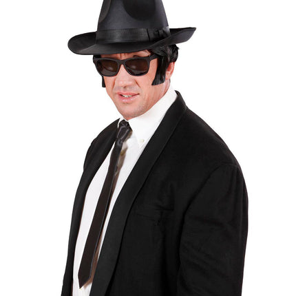 Widmann SRL Blouse Brothers satijnen stropdas