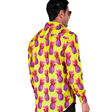 Widmann SRL Blouse neon ananas Ankie
