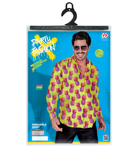 Widmann SRL Blouse neon ananas Ankie