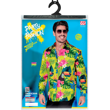 Widmann SRL Blouse neon tropicana Troy