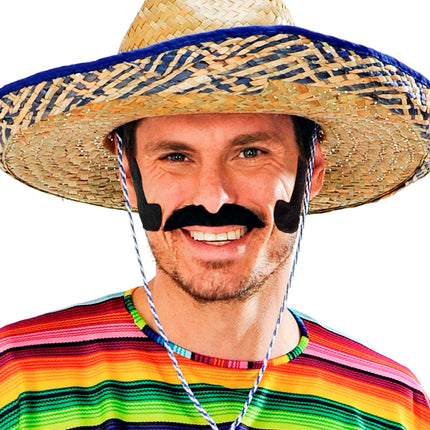 Widmann SRL Blues brother bakkebaarden zwart