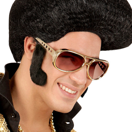 Widmann SRL Blues brother bakkebaarden zwart