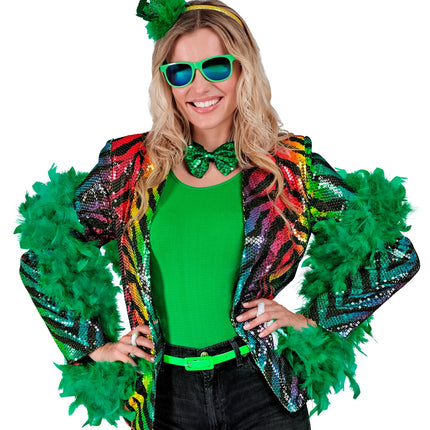 Widmann SRL Boa Esther groen 180cm