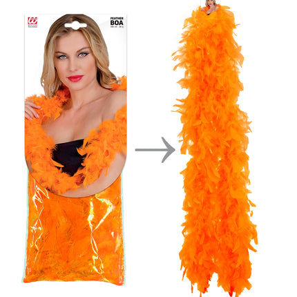 Widmann SRL Boa Esther oranje 180cm