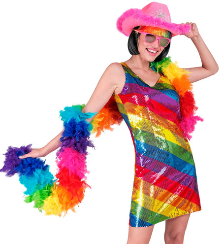 Widmann SRL Boa Joyce regenboog 180cm