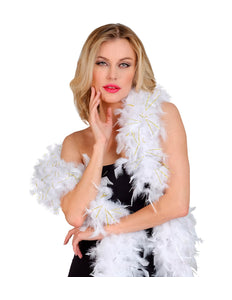 Widmann SRL Boa Joyce wit goud 180cm