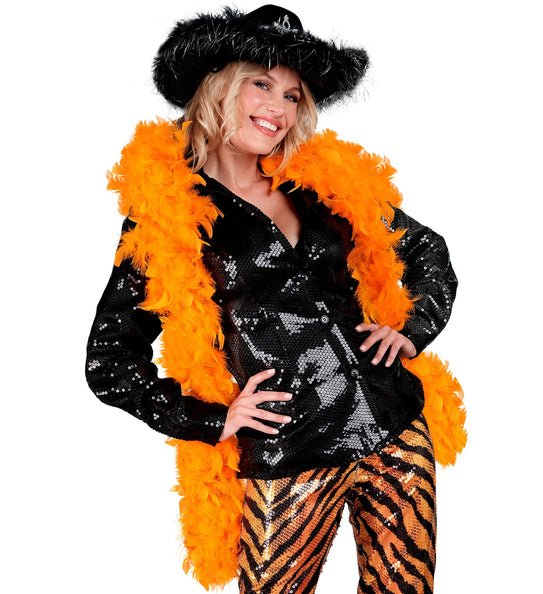 Widmann SRL boa oranje 180cm