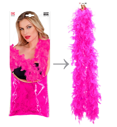 Widmann SRL boa roze / magenta 180cm