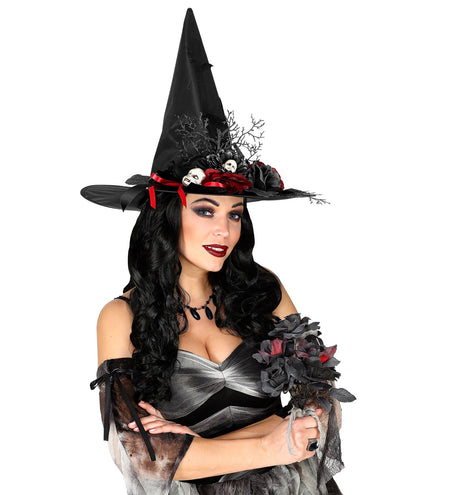 Widmann SRL Boeket met zwarte rozen