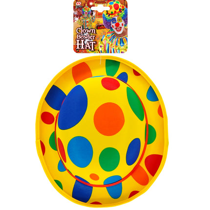 Widmann SRL Bolhoed clown Billy met noppen