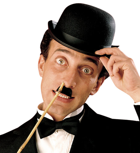 Widmann SRL Bolhoed zwart Charley Chaplin