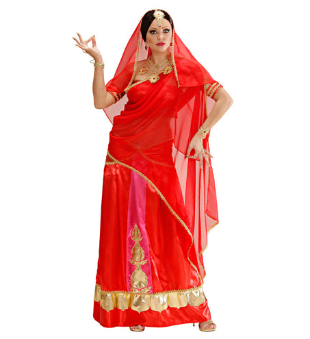 Widmann SRL Bollywood pak rood Indische vrouw