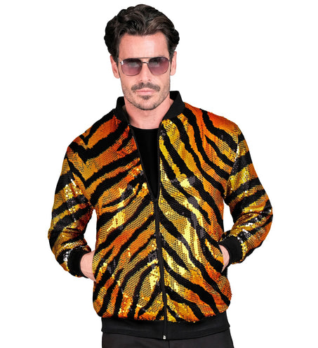 Widmann SRL Bomberjack tijger print