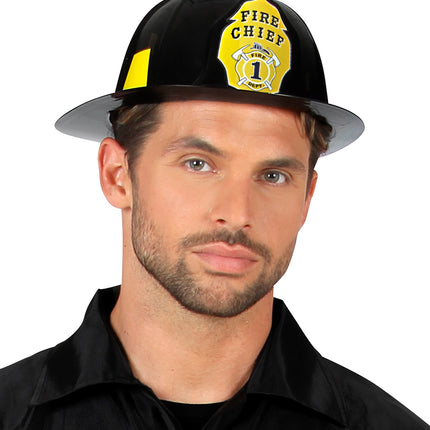 Widmann SRL Brandweerhelm zwart