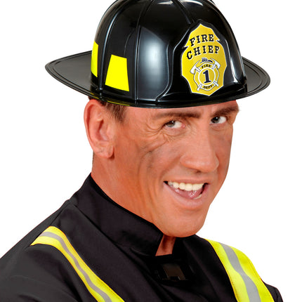 Widmann SRL Brandweerhelm zwart