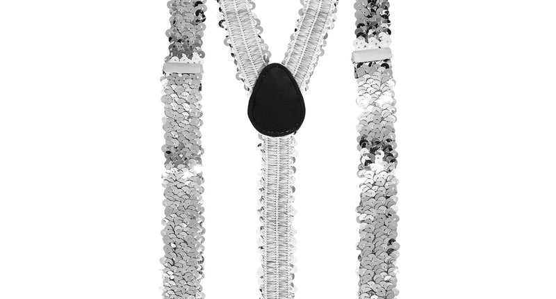 Widmann SRL bretel pailletten zilver