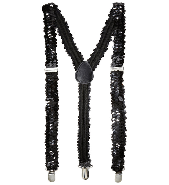 Widmann SRL bretel pailletten zwart