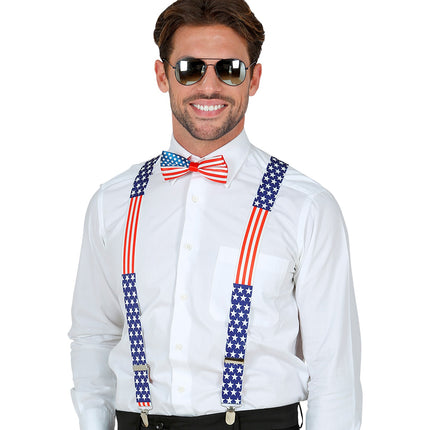 Widmann SRL Bretels Amerika met strikje