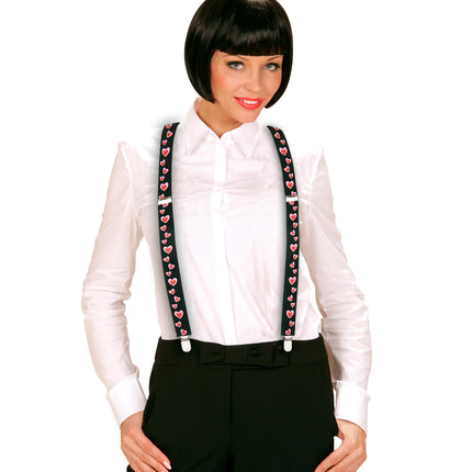 Widmann SRL Bretels met hartjes