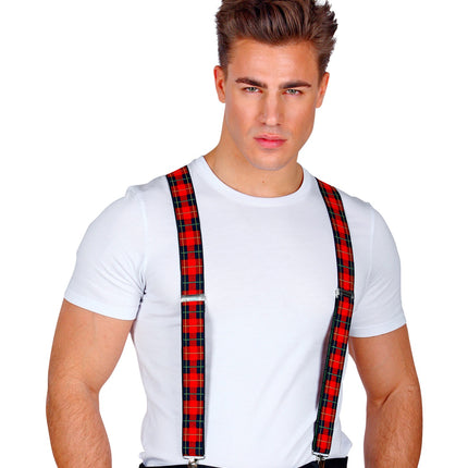 Widmann SRL Bretels schotse ruit