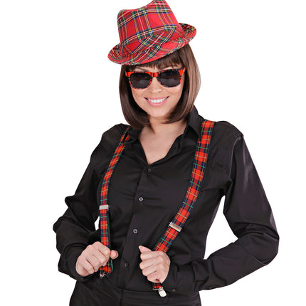 Widmann SRL Bretels schotse ruit