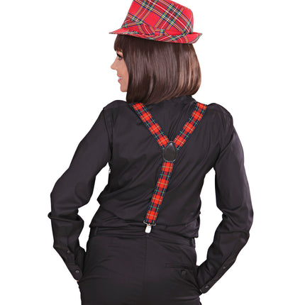 Widmann SRL Bretels schotse ruit