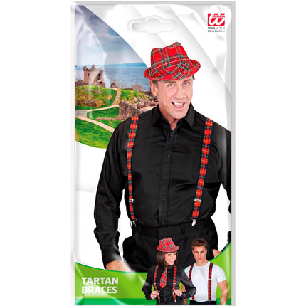 Widmann SRL Bretels schotse ruit