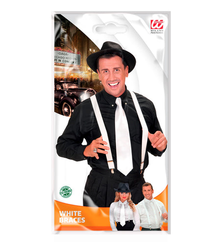 Widmann SRL Bretels wit verstelbaar