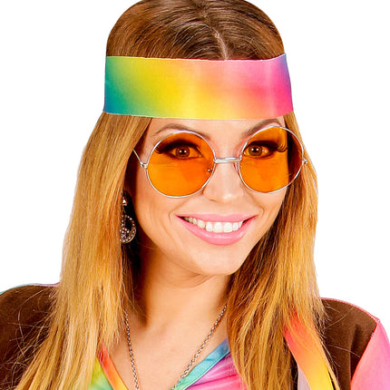 Widmann SRL Bril 70-er jaren Flower Power