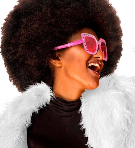 Widmann SRL Bril roze met strass Fleur