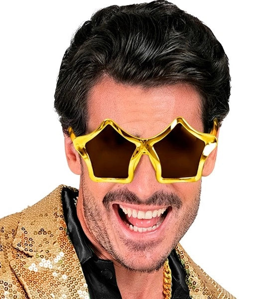 Widmann SRL Bril sterren goud Bram