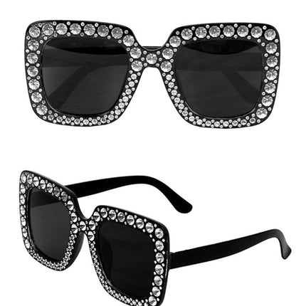 Widmann SRL Bril zwart met strass Gijs