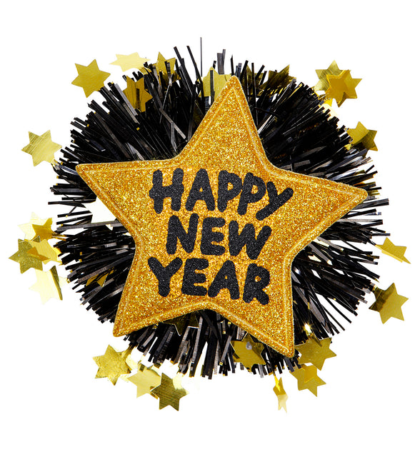 Widmann SRL Broche Happy New Year goud