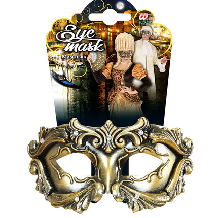 Widmann SRL Bronskleurig damesmasker