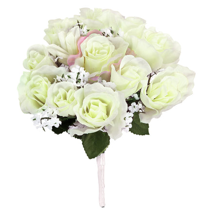 Widmann SRL Bruidsboeket witte rozen