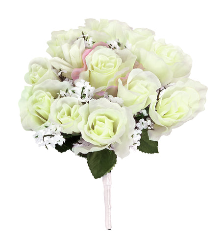 Widmann SRL Bruidsboeket witte rozen