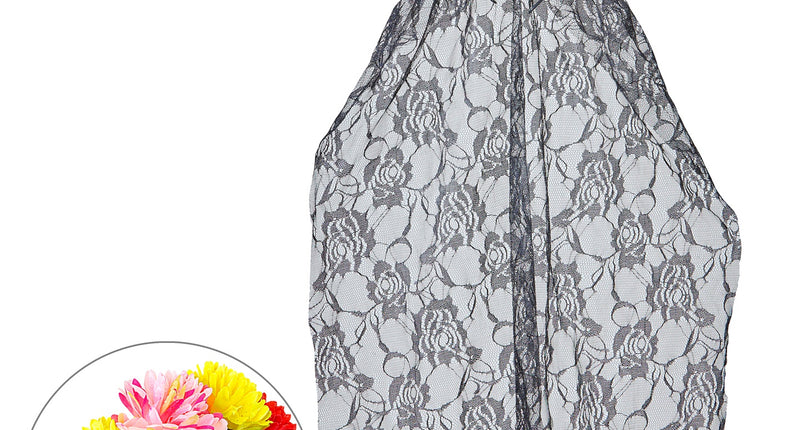 Widmann SRL Bruidsluier met bloemen day of death