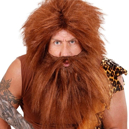 Widmann SRL Bruine baard met snor en baard Piraat