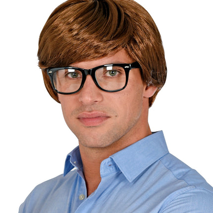 Widmann SRL Bruine karakter pruik heren