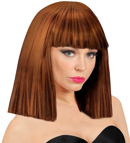 Widmann SRL Bruine showgirl pruik