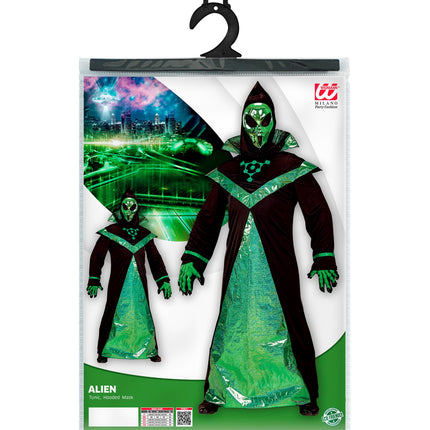 Widmann SRL Buitenaards Wezen Alien pak
