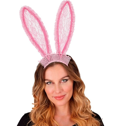 Widmann SRL Bunny oren kant roze