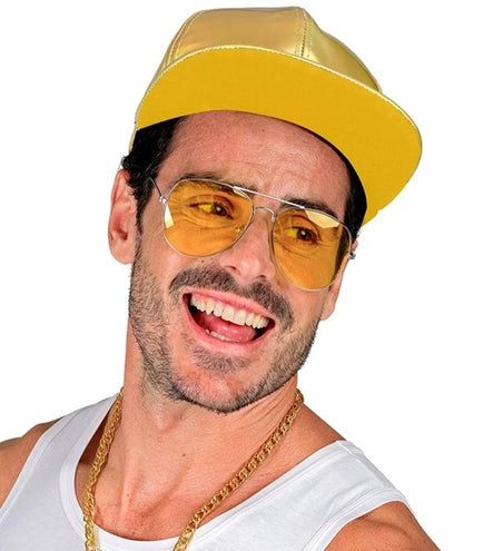 Widmann SRL Cap goud holografisch hoed Isa